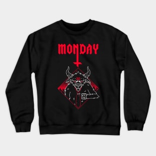 Black Monday Crewneck Sweatshirt